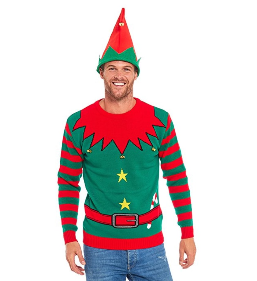 Pull De Noel Homme Sweater In Moche Chic Et Elegant Laine Noël