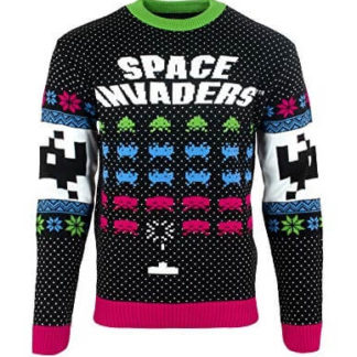 Invasion Hivernale - Space Invaders - Pull de Noël