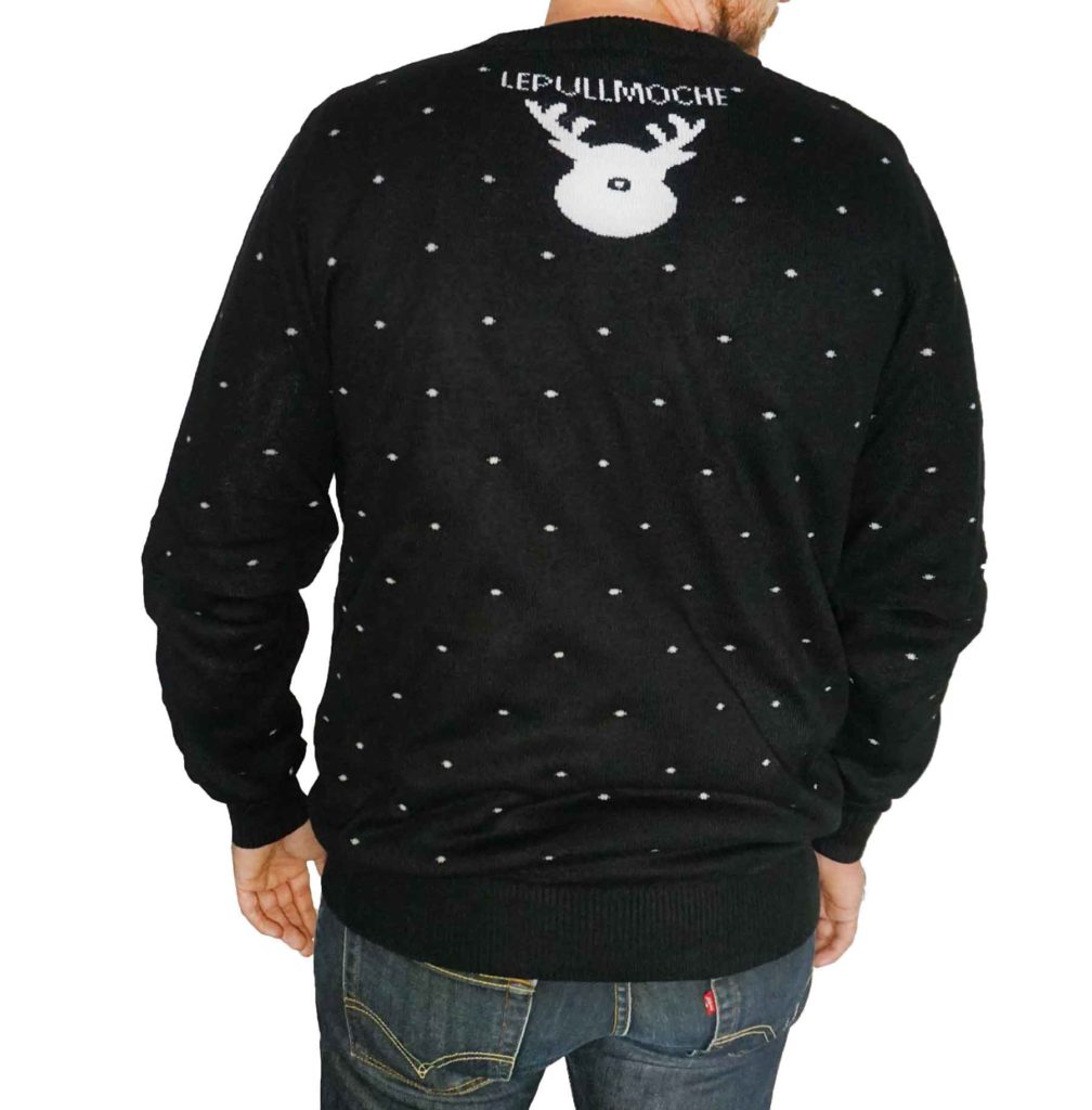 Pull De Noël Homme Renne Polaire 'Ugly Christmas' - Sweatshirt Moche Drôle Pour Fêtes, Col Rond - 5