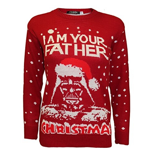 I M Your Father Christmas Dark Vador Rouge Pull Noel Star Wars