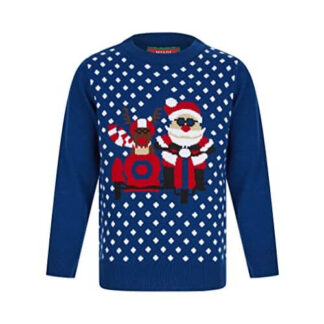 Pull De Noël Moche Rigolo Pour Femmes - Design Festif Multicolore - Matière Polyester Doux - Manches Longues, Col Rond - Taille Ajustée